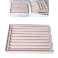 thumbnail image 4 of Velvet Jewelry Display Storage Tray Holder Box, Drawer Insert Organizer for Girls Women, Lightweight Style 05, 4 of 8