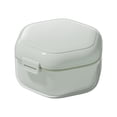 thumbnail image 2 of EGNMCR Closet Organizers and Storage, Bathroom Organizers and Storage Orthodontic Braces Case Invisible Braces Retainer Storage Box Portable Box Denture Storage Cleaning Box a storage, 2 of 9