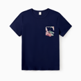 thumbnail image 3 of PatPat Family Matching Blue Cotton Tee and Flora Splicing Tank Top Dress Sets, 3 of 7