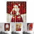thumbnail image 2 of fastboy Polyester Bathroom Shower Curtain Bathroom With Style And Functionality Anti-mildew. Bathroom Deco F 3-piece+curtain, 2 of 6