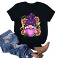 thumbnail image 4 of TIMIFIS T-Shirts à Manches Courtes pour Femmes Été Décontracté Col Rond T-Shirt Hauts Tendance Coupe Classique T-Shirts, 4 of 5