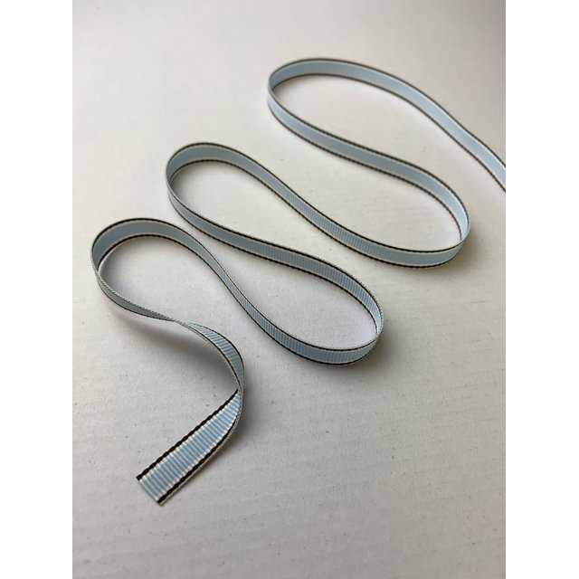 Polypropylène Gros-Grain Ribbon, 0,375 Po x 100 Verges, Brun Ciel Chaud Trax