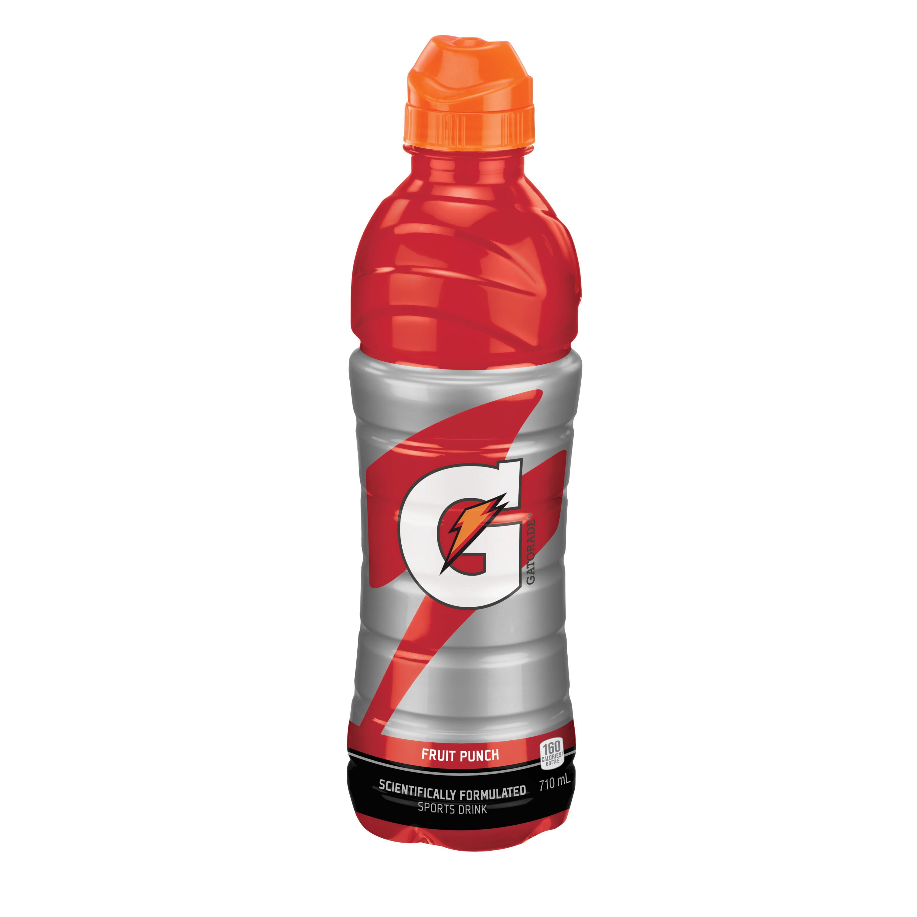 Boisson énergétique Gatorade Fruit Punch 710 mL, Bouteille