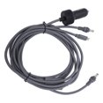 thumbnail image 1 of 3 in 1 USB C / Car Charger / DC to DC Replacement Cable for  Mini, 18AWG DC Power Supply 12V-24V Car Charger Supply Cord Adapter Plug for Car RV Truck, 1 of 7