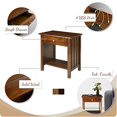 thumbnail image 3 of Casual Home 360-23 Table de Nuit Vanderbilt avec Port USB, Espresso, 3 of 5