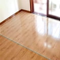 thumbnail image 4 of Tapis de Chaise Transparent pour Planchers Durs - Protège-Plancher en PVC Robuste pour Bureau et Maison, Tapis Rectangulaire pour Bureau, Résistant aux Rayures sous les Roues, 4 of 8