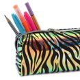 thumbnail image 2 of Pen+Gear Iridescent Animal Print Pencil Pouch with Zebra Stripe Design, 2 of 6