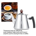 thumbnail image 3 of Casserole de Cuisinière, 1,2l en Acier Inoxydable Théière Cafetière Bouilloire Poignée Résistante à la Chaleur (Mat), 3 of 7