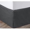 thumbnail image 1 of SGI Bedding 11 Inch Pleated Bed Skirt | Microfiber Bed Skirt | Fade Resistant, Wrinkle Free, Anti-static, Decorative, Extra Storage Space, Clutter-Free | Full, Dark Gray, 1 of 5