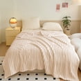 thumbnail image 1 of Meitianfacai Soft and Thick Double Layer Raschel Blanket A Must Have Warming Artifact in Winter Suitable for Beds Sofas and Other Scenes Providing The ultimatecomfort, White, 1 of 6