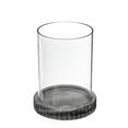 thumbnail image 1 of Glass Candle Holder With Grey Marble Base, 1 of 4