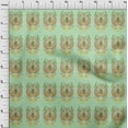 thumbnail image 3 of oneOone Silk Tabby Fabric Leaves & Floral Artistic Print Fabric BTY 42 Inch Wide, 3 of 4
