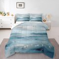 thumbnail image 2 of Erosebridal Ensembles de Couette Ombrée Abstraite Format Simple, Couette en Duvet à Impression à l'Huile, Insert de Couette Réversible Chic Abstrait, Microfibre Décor de Chambre, 2 Pcs, 2 of 8