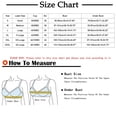 thumbnail image 3 of Timegard 2pc Wireless Bras for Women Front Closure Button Bralette Ruched Comfort Everyday Bras with Support, 3 of 3