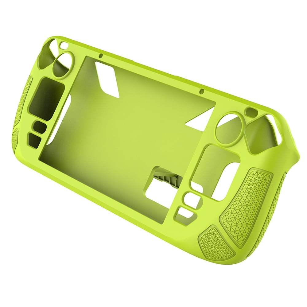 Coque de Console en Silicone avec Support, Coque Souple, Cadre de Console de Jeu pour Steam Deck