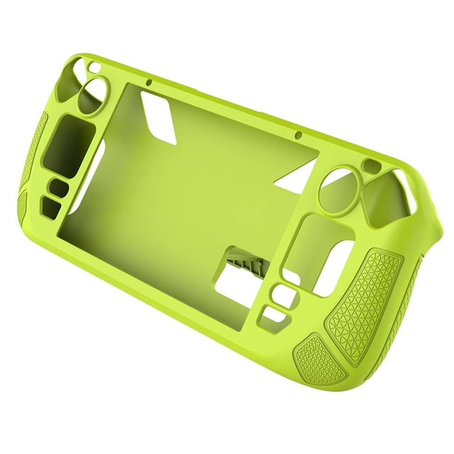 Coque de Console en Silicone avec Support, Coque Souple, Cadre de Console de Jeu pour Steam Deck