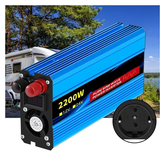 Pure Sine Wave Inverter 50hz Power Inverter Charger Converter Adapter ,Rapid Cooling with Minimal Noise