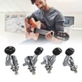 thumbnail image 1 of Ukulele Tuning Peg, Ukulele Knob Précis Tune 2L2R Métal Fermé Classique pour la Performance, 1 of 8