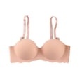 thumbnail image 1 of Timegard Womens Push up Bras Seamless Full Support Wirefree Adjustable Strap Comfortable Everyday Bra, 1 of 5
