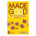 thumbnail image 1 of MadeGood Chocolate Banana Soft Baked Mini Cookies 5 packets, 1 of 3