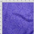 thumbnail image 4 of oneOone Velvet Medium Blue Fabric Halloween Sewing Craft Projects Fabric Prints By Yard 58 Inch Wide, 4 of 4