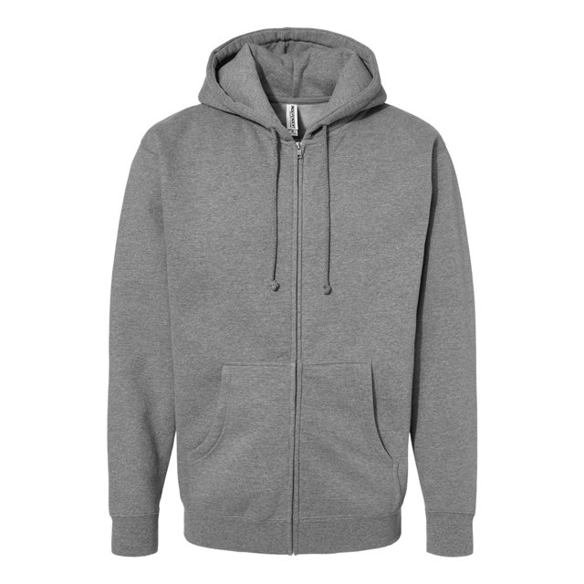 Independent Trading Co. Heavyweight Full-Zip Hooded Sweatshirt, XL