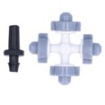 thumbnail image 2 of Fyydes 50 Pcs 4 Buses de Pulvérisation Brumisation Accessoire d'Irrigation Suspendu, 2 of 8