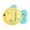 yellow, variant on DEBGFS Giant Shark Bite Game - Snag Fish from Shark Before He Jumps Up - Ages 4 and Up 2-4 Players,yellow