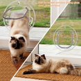 thumbnail image 2 of FAGINEY Puppy Doors, Weather-resistant Cat Flap Door, 4 Way Locking, Small Dog For Cat, 2 of 8