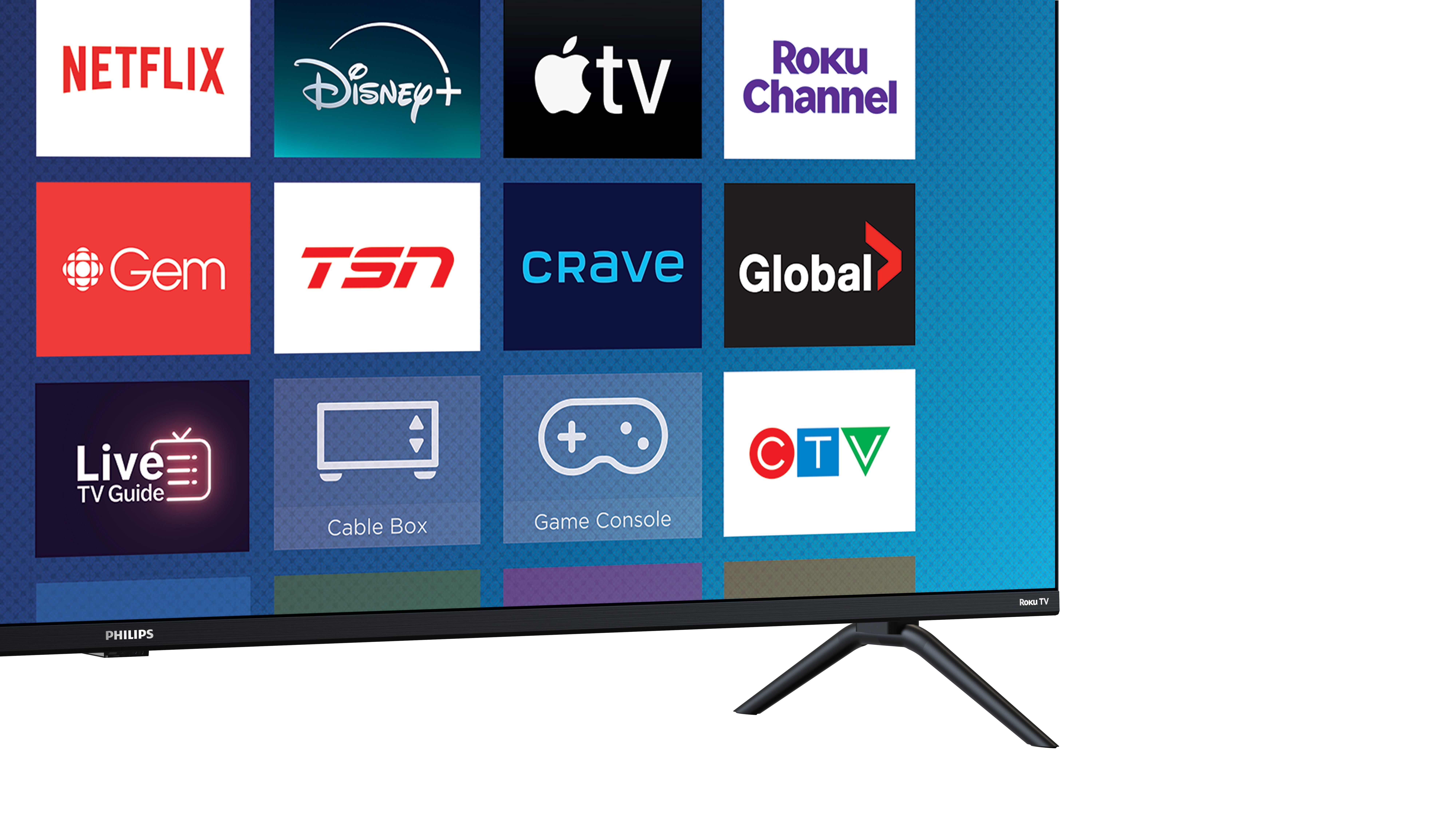 Philips 50" 4K UHD QLED, 7676 Series QLED TV, 50PQL7676/F6