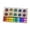 Double Shapes, variant on kusrkot Acrylic Cubes Blocks Set Clear Rainbow Acrylic Gemstone Cubes for Party Kids Double Shapes