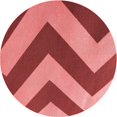 thumbnail image 1 of Ahgly Company Tapis d'Intérieur Lavable en Machine Carré Rouge, 3 Pieds Carré, 1 of 7