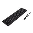 thumbnail image 4 of Fyydes USB Keyboard,Arabic Keyboard,Arabic Keyboard 104 Keys USB Interface Wired Design Black ABS Material Office Keyboard for Desktop Computers, 4 of 9