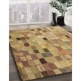 thumbnail image 3 of Ahgly Company Machine Washable Indoor Rectangle Transitional Orange Area Rugs, 4' x 6', 3 of 7