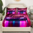 thumbnail image 3 of Car Sheets Sports Race Car Full Sheet Set,Extreme Sport Bed Sheets Set,Racing Automobile Geometric Flat Fitted Sheet For Kids Teens Men, 3 of 7