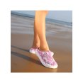 thumbnail image 4 of Innerwin Women Clogs Summer Mules Slip On Quick Dry Sandals Beach Shower Pink 10, 4 of 7