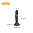thumbnail image 2 of Unique Bargains Vis pour Tôle #7 x 3/4 Pieds, Lot de 50 Vis Plates en Acier Inoxydable 410, 2 of 5