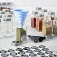 thumbnail image 3 of Farberware 24 Piece- Empty 4oz Glass Jar Set with Accessories, 3 of 5