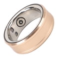 thumbnail image 1 of Smart  Health , Smart Rings for Men and Women, Stainless Steel Rechargeable   with Sleep Mornitoring, Monitoring Body Temperature, 1 of 8