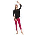 thumbnail image 4 of Workout Long Sleeve Shirts Backless Top Exercise Clothes Athletic Wear for Women, 4 of 8