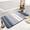 Blue, variant on Toilet Bathroom And Absorbent Foot Mat Entrance Floor Mat Door Mat Carpet Suitable For Bedroom Bathroom Living Room At The Entrance