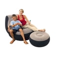 thumbnail image 3 of Intex 120V AC Electric Air Pump & Inflatable Ultra Lounge Chair And Ottoman Set, 3 of 12