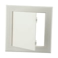 thumbnail image 1 of White ABS Inspection Port White Access Panel Door Plastic Removable Opening Flap Cover Plate Hatch Cover Doors Wall Ceiling, 1 of 8