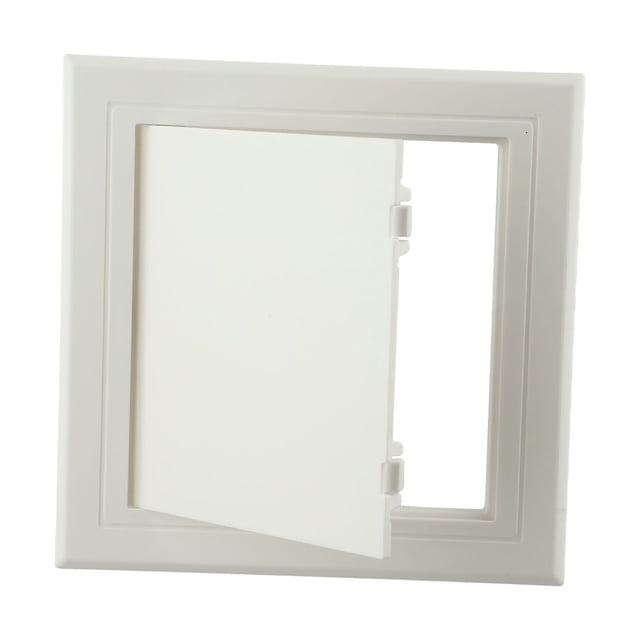 White ABS Inspection Port White Access Panel Door Plastic Removable Opening Flap Cover Plate Hatch Cover Doors Wall Ceiling