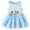 Sky Blue, variant on Kogui Baby Birthday Dress Girl's Dresses Ruffle Sleeve Tiered Swing A-Line Cute Casual Sundress 18 24 Months (Sky Blue,18-24 Months)