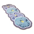 thumbnail image 2 of EGNMCR Bathroom Rugs, Rugs for Living Room, Area Rug, Bath Mat Flower Bedroom Bedside Blanket-living Room Coffee Table Blanket- Window Fully Covered With Blanket And Against-slip Carpet Floor Rugs, 2 of 6