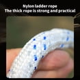 thumbnail image 4 of Soft Ladder Fire Escape Ladder Rescues Training High Altitude Operations Safe Folding Insulated Rope Ladder Outdoor Soft Ladder, 4 of 8