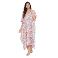 thumbnail image 1 of Caftans Longs pour Femmes Grande Taille Robe Caftan Robe de Soirée Fête Été Plage Robe d'Été Manches Kimono Longues Robes Décontractées en Ligne, 1 of 6