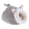 thumbnail image 1 of Esquirla Guinea Hamster House Bed Small Animals - Gray, 1 of 8