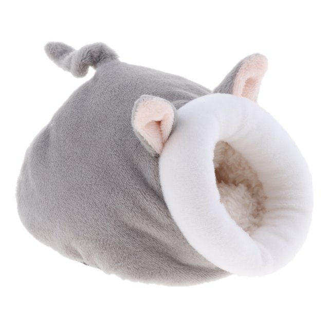 Esquirla Guinea Hamster House Bed Small Animals - Gray